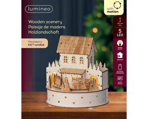Lumineo LED tafereel voor binnen - naturel/warm wit - Ø 17,5 cm - afbeelding 3