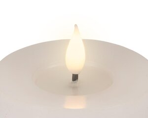 Lumineo LED theelicht voor binnen - wit/warm wit - Ø 7,5 cm - afbeelding 3