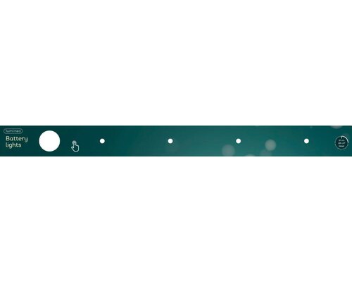 Lumineo Lichtsnoer voor buiten - groen/multi - 710 cm - afbeelding 2