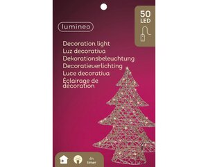 Lumineo Micro LED boom voor binnen - goud/warm wit - 11 × 48 × 60 cm - afbeelding 3