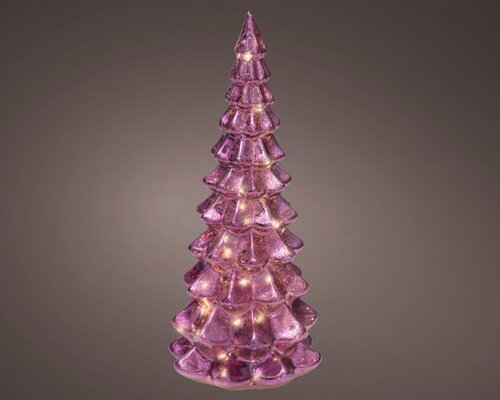 Lumineo Micro LED boom voor binnen - roze/warm wit - Ø 14,5 cm - afbeelding 1