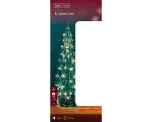 Lumineo Micro LED boom voor binnen - smaragd/warm wit - Ø 14,5 cm - afbeelding 3