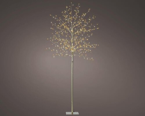 Lumineo Micro LED boom voor buiten - goud/warm wit/klassiek warm - Ø 60 cm - afbeelding 1