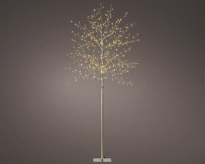 Lumineo Micro LED boom voor buiten - goud/warm wit/klassiek warm - Ø 60 cm - afbeelding 1