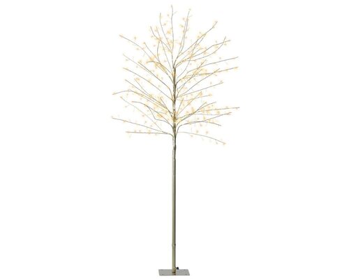 Lumineo Micro LED boom voor buiten - goud/warm wit/klassiek warm - Ø 60 cm - afbeelding 2