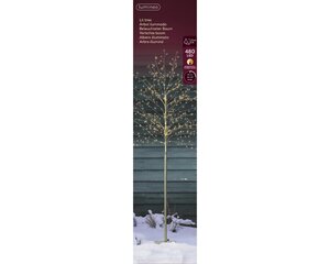 Lumineo Micro LED boom voor buiten - goud/warm wit/klassiek warm - Ø 60 cm - afbeelding 3