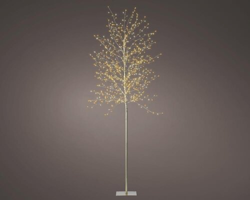 Lumineo Micro LED boom voor buiten - goud/warm wit/klassiek warm - Ø 70 cm - afbeelding 1