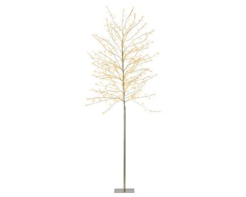 Lumineo Micro LED boom voor buiten - goud/warm wit/klassiek warm - Ø 70 cm - afbeelding 3