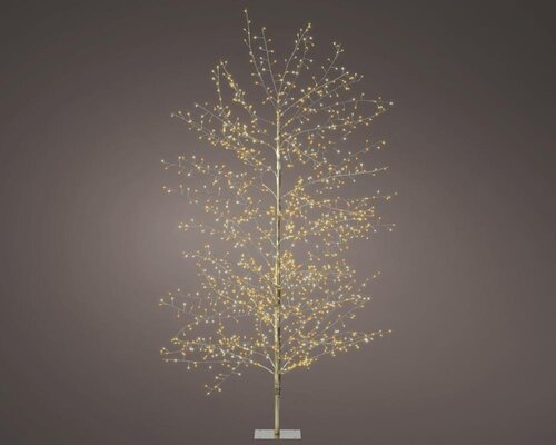Lumineo Micro LED boom voor buiten - goud/warm wit/klassiek warm - Ø 70 cm - afbeelding 1