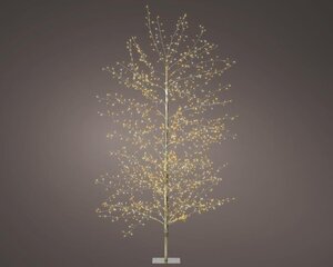 Lumineo Micro LED boom voor buiten - goud/warm wit/klassiek warm - Ø 70 cm