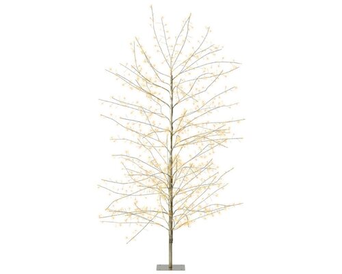 Lumineo Micro LED boom voor buiten - goud/warm wit/klassiek warm - Ø 70 cm - afbeelding 3