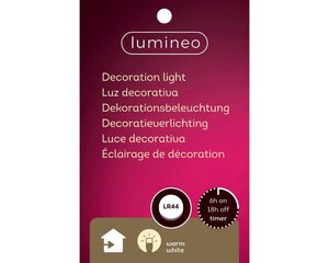 Lumineo Micro LED figuur voor binnen - bruin/warm wit - 10,5 × 16 × 9,5 cm - afbeelding 3