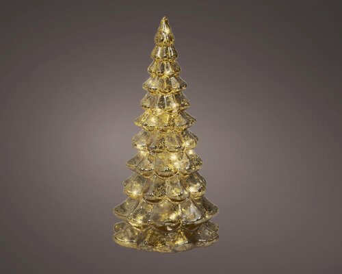 Lumineo Micro LED figuur voor binnen - goud/warm wit - Ø 10 cm - afbeelding 1