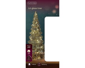 Lumineo Micro LED figuur voor binnen - goud/warm wit - Ø 10 cm - afbeelding 3