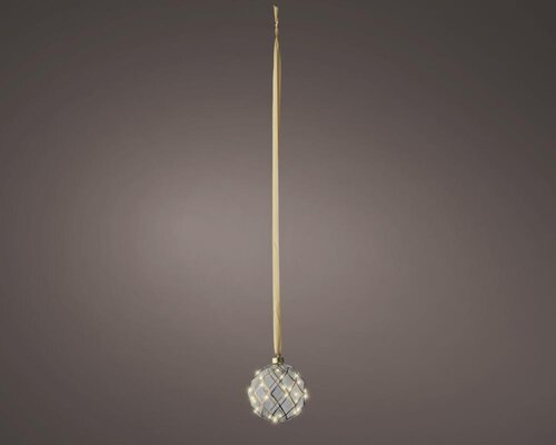 Lumineo Micro LED ornament voor binnen - helder/warm wit - Ø 14 cm - afbeelding 1