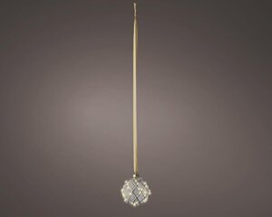 Lumineo Micro LED ornament voor binnen - helder/warm wit - Ø 14 cm - afbeelding 1