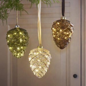 Lumineo Micro LED ornament voor binnen - helder/warm wit - Ø 15 cm - afbeelding 2