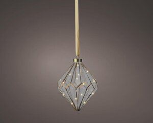 Lumineo Micro LED ornament voor binnen - helder/warm wit - Ø 16 cm - afbeelding 1