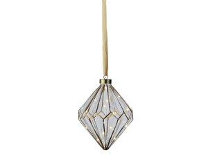 Lumineo Micro LED ornament voor binnen - helder/warm wit - Ø 16 cm - afbeelding 2