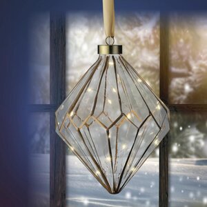 Lumineo Micro LED ornament voor binnen - helder/warm wit - Ø 16 cm - afbeelding 3