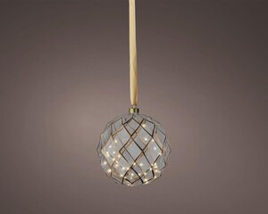 Lumineo Micro LED ornament voor binnen - helder/warm wit - Ø 19 cm - afbeelding 1