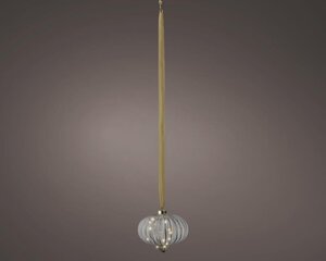 Lumineo Micro LED ornament voor binnen - helder/warm wit - Ø 20 cm - afbeelding 1
