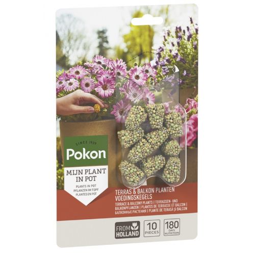 Pokon Terras & Balkon Planten Langwerkende Voedingskegels - afbeelding 3