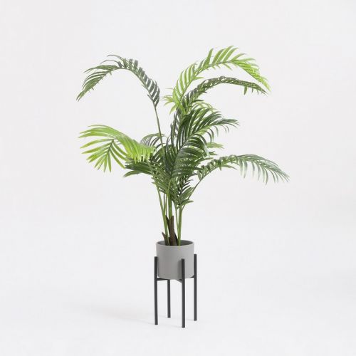 Mica Decorations Ascot plantenstandaard Ø20,5cm x H35cm Zwart - afbeelding 2