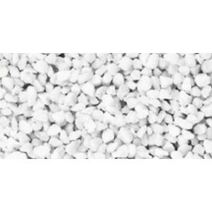 Mica Decorations decoratie gravel - wit - H16 x  Ø7,5 cm - afbeelding 2