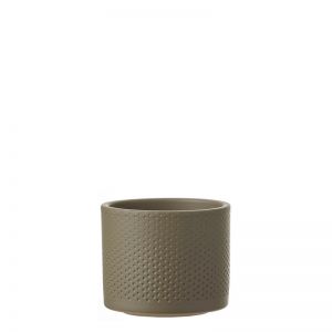 Mica Decorations Era pot groen H10 x Ø12 cm
