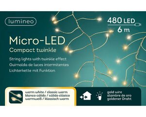 Micro LED compact lights 8 functie twinkel effect - afbeelding 1