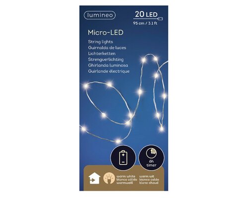 Micro LED stringlights steady binnen - afbeelding 1