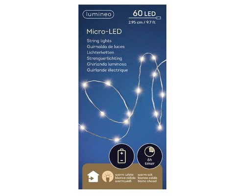 Micro LED stringlights steady binnen - afbeelding 1