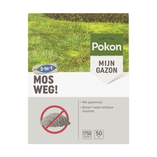 Pokon Mos Weg! 50 m2 - afbeelding 1