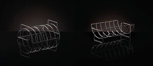 Napoleon Rvs sparerib- en braadstukhouder - afbeelding 2