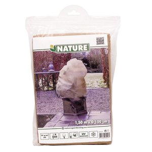 NATURE Winterafdekhoes koord h1.50d1m beige - afbeelding 4