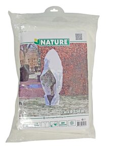 NATURE Winterafdekhoes rits h3d2.50m wit - afbeelding 5