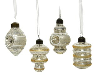 Ornament glas 4ass multi