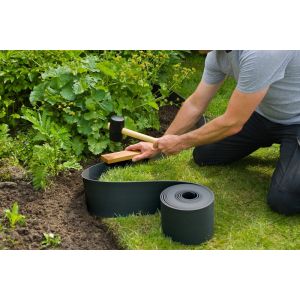 Outside living Borderrand zwart h15l10m dikte - afbeelding 3