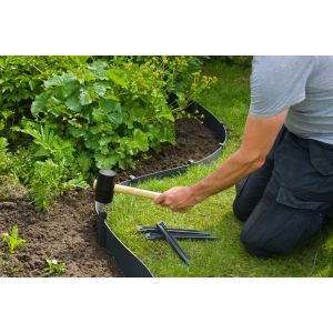 Outside living Borderrand zwart h15l10m dikte - afbeelding 7