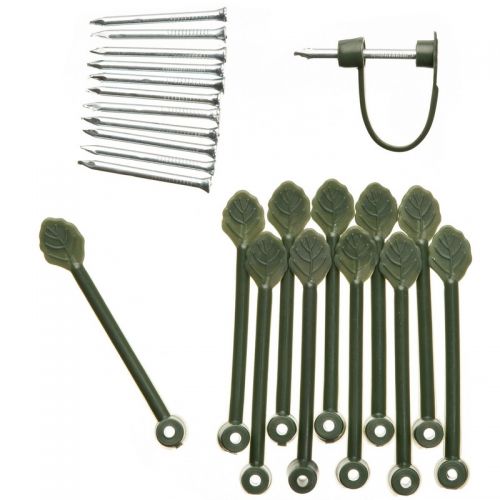 Outside living Clematisklemmen kunstof groen 12st - afbeelding 1