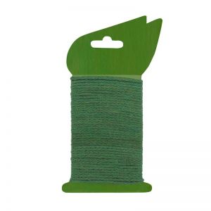 Outside living Jute touw groen ijzeren kern 10m - afbeelding 1