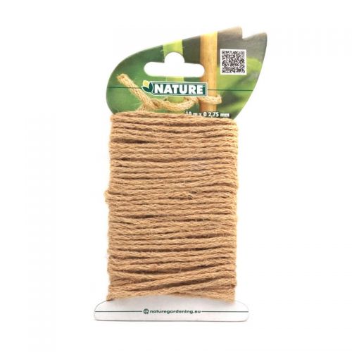 Outside living Jute touw naturel ijzeren kern 10m - afbeelding 4