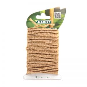 Outside living Jute touw naturel ijzeren kern 10m - afbeelding 4