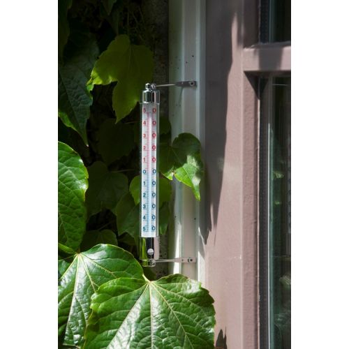 Outside living Kelvin 3 kozijnthermometer metaal - afbeelding 2
