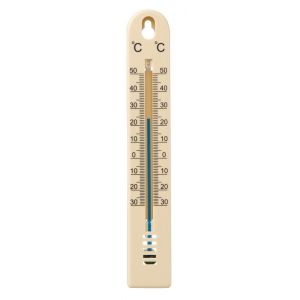 Outside living Muurthermometer kelvin 1 beige - afbeelding 1