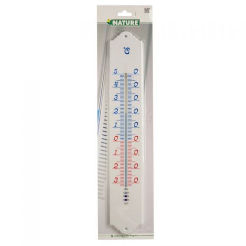 Outside living Muurthermometer kelvin 12 wit - afbeelding 4