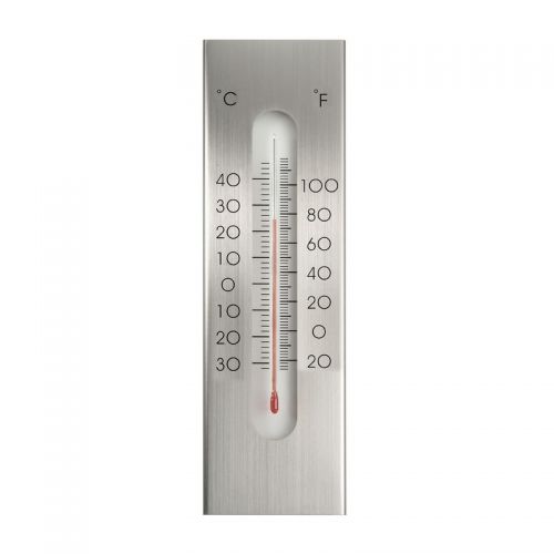 Outside living Muurthermometer kelvin 7 aluminium - afbeelding 1