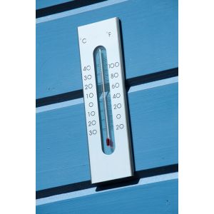 Outside living Muurthermometer kelvin 7 aluminium - afbeelding 2