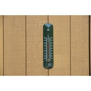 Outside living Muurthermometer metaal groen h30cm - afbeelding 3